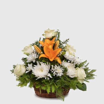 Canasta de Mimbre Busra